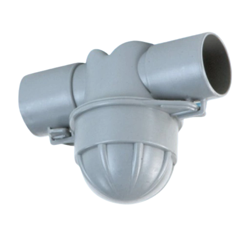 28mm Push Fit Grey Waste Water Smell Trap Pipe Connector